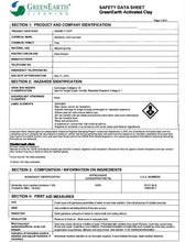 GreenEarth Activated Clay Standard 2.5lb Bags - 30lb Box